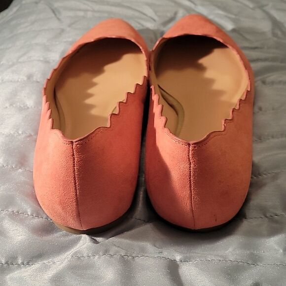 X APPEAL WOMEN"S FAUX SUEDE AMANDA FLATS -PEWTER SHOE - Picture 10 of 16